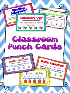 Classroom Freebies: Behavior Punch Card  Behavior punch cards, Classroom  freebies, Punch cards